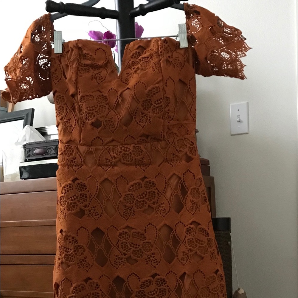 J.O.A. Off The Shoulder Dress